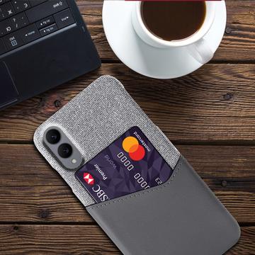Samsung Galaxy S25 Edge KSQ Cover med Kortholder - Grå