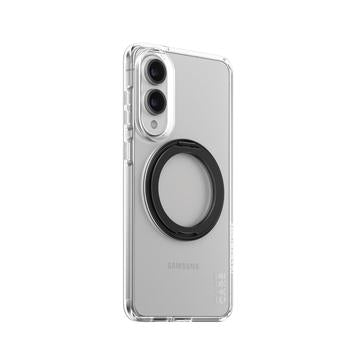 Samsung Galaxy S25 Edge PanzerGlass Care Kickstand Cover - MagSafe-kompatibel - Klar / Sort