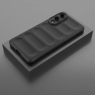 Samsung Galaxy S25 Edge Rugged TPU Cover - Sort