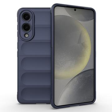 Samsung Galaxy S25 Edge Rugged TPU Cover - Mørkeblå