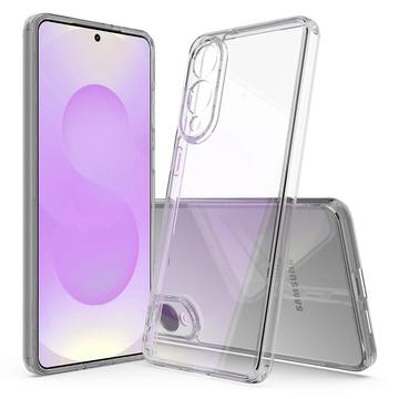 Samsung Galaxy S25 Edge Ridsefast Hybrid Cover - Gennemsigtig
