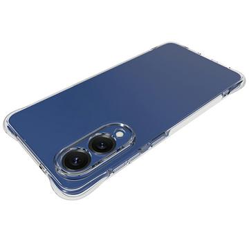 Samsung Galaxy S25 Edge Stødsikkert TPU Cover - Gennemsigtig