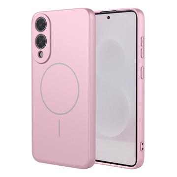 Samsung Galaxy S25 Edge Silikone Cover - MagSafe-kompatibel - Pink