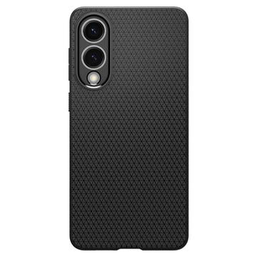 Samsung Galaxy S25 Edge Spigen Liquid Air TPU Cover - Sort