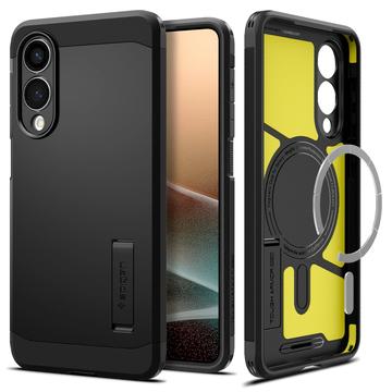 Samsung Galaxy S25 Edge Spigen Tough Armor Mag Cover - Sort