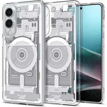 Samsung Galaxy S25 Edge Spigen Ultra Hybrid Mag Cover - Hvid / Zero One