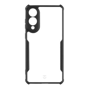 Samsung Galaxy S25 Edge Tactical Quantum Stealth-Cover med forstærkede hjørner - klar / sort