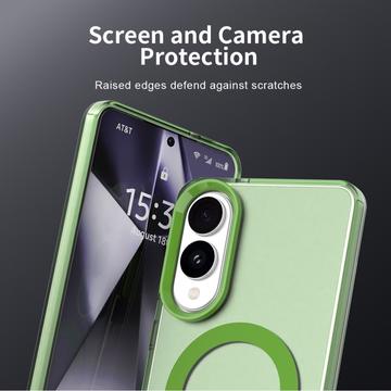Samsung Galaxy S25 Edge UltraGuard Matte MagSafe Cover - Grøn