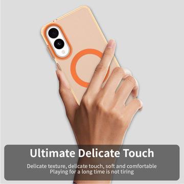 Samsung Galaxy S25 Edge UltraGuard Matte MagSafe Cover - Orange