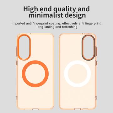 Samsung Galaxy S25 Edge UltraGuard Matte MagSafe Cover - Orange