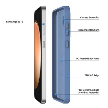 Samsung Galaxy S25 FE Dux Ducis Yind Hybrid Cover - MagSafe-kompatibel - Lyseblå