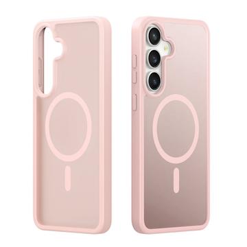 Samsung Galaxy S25 FE Dux Ducis Yind Hybrid Cover - MagSafe-kompatibel - Lysepink