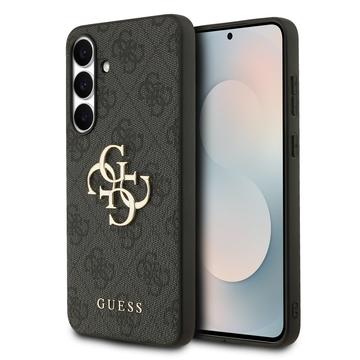 Samsung Galaxy S25 FE Guess 4G Big Metal Logo Hybrid Cover - Sort
