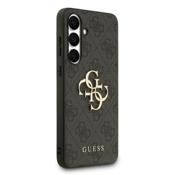 Samsung Galaxy S25 FE Guess 4G Big Metal Logo Hybrid Cover - Sort