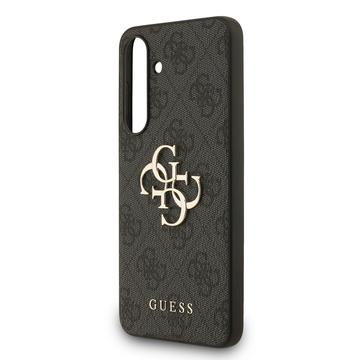 Samsung Galaxy S25 FE Guess 4G Big Metal Logo Hybrid Cover - Sort