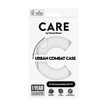 Samsung Galaxy S25 FE PanzerGlass Care Urban Combat Cover - Gennemsigtig
