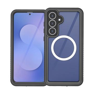 Samsung Galaxy S25 FE Redpepper IP68 Magnetisk Vandtæt Cover - Sort