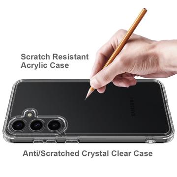 Samsung Galaxy S25 FE Ridsefast Hybrid Cover - Gennemsigtig