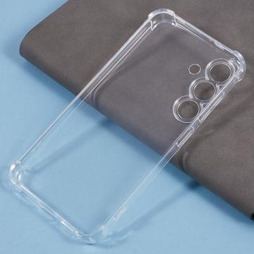 Samsung Galaxy S25 FE Stødtæt TPU Cover - Gennemsigtig