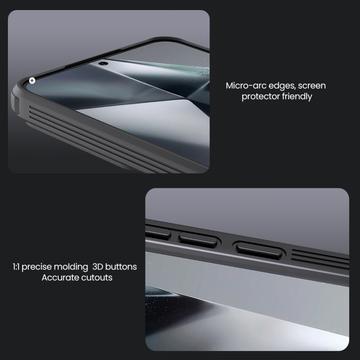 Samsung Galaxy S25 Nillkin CamShield Prop Hybrid Cover - Sort