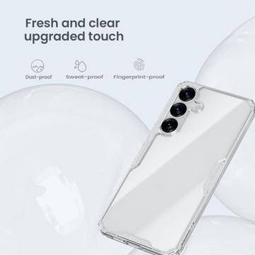 Samsung Galaxy S25 Nillkin Nature TPU Pro Hybrid Cover - Gennemsigtig