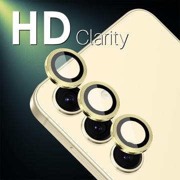 Samsung Galaxy S25 Northjo kameralinsebeskyttelsessæt - guld