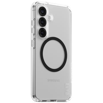 Samsung Galaxy S25 PanzerGlass Care Urban Combat Cover - MagSafe-kompatibel - Gennemsigtig / Sort