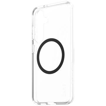Samsung Galaxy S25 PanzerGlass Care Urban Combat Cover - MagSafe-kompatibel - Gennemsigtig / Sort