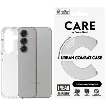Samsung Galaxy S25 PanzerGlass Care Urban Combat Cover - Gennemsigtig