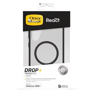 Samsung Galaxy S25+ OtterBox React Series Cover GP-FPS936OBJTW - Sort krystal