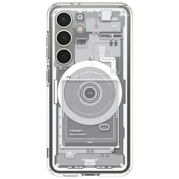 Samsung Galaxy S25 Spigen Ultra Hybrid Mag Cover - Hvid / Zero One