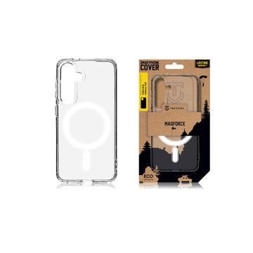 Samsung Galaxy S25 Tactical MagForce Hybrid Cover - Gennemsigtig