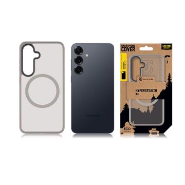 Samsung Galaxy S25 Tactical MagForce Hyperstealth Hybrid Cover - Lysegrå