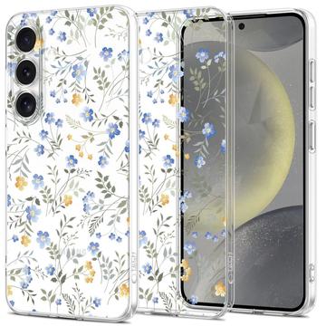 Samsung Galaxy S25 Tech-Protect FlexAir TPU Cover - Forårsblomster