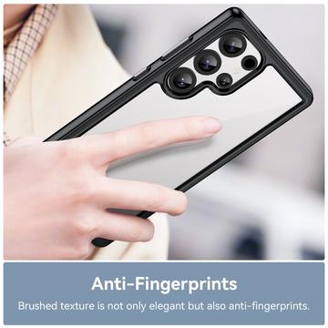 Samsung Galaxy S25 Ultra Anti-Shock Hybrid Cover - Sort