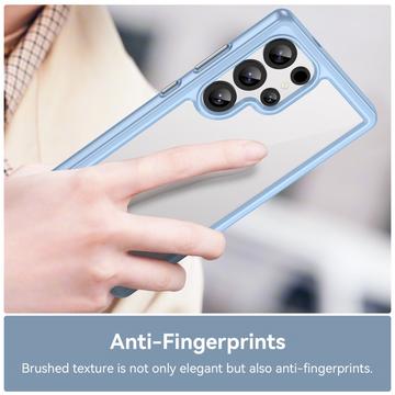 Samsung Galaxy S25 Ultra Anti-Shock Hybrid Cover - Blå