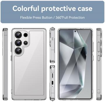 Samsung Galaxy S25 Ultra Anti-Shock Hybrid Cover - Gennemsigtig