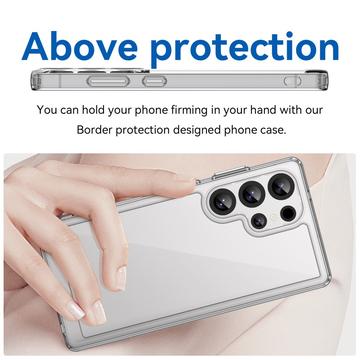Samsung Galaxy S25 Ultra Anti-Shock Hybrid Cover - Gennemsigtig