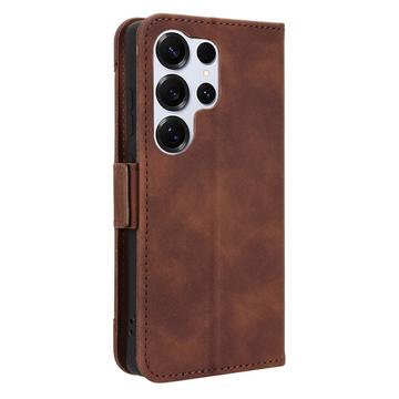Samsung Galaxy S25 Ultra Kortholder Pung Etui - Brun