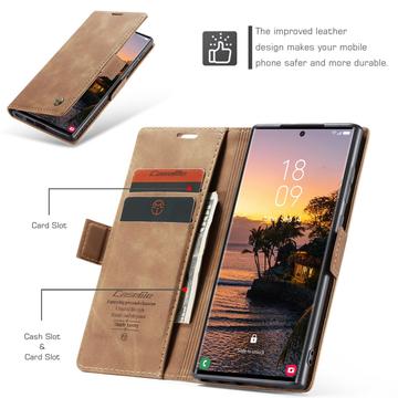 Samsung Galaxy S25 Ultra Caseme 013 Series Pung - Brun