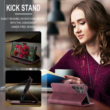 Samsung Galaxy S25 Ultra Caseme 013 Series Pung - Vinrød