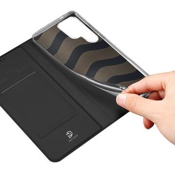 Samsung Galaxy S25 Ultra Dux Ducis Skin Pro Flip Cover - Sort
