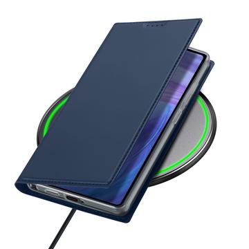 Samsung Galaxy S25 Ultra Dux Ducis Skin Pro Flip Cover - Blå