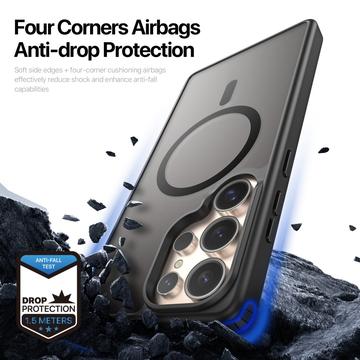 Samsung Galaxy S25 Ultra Dux Ducis Yind Hybrid Cover - MagSafe-kompatibel - Sort
