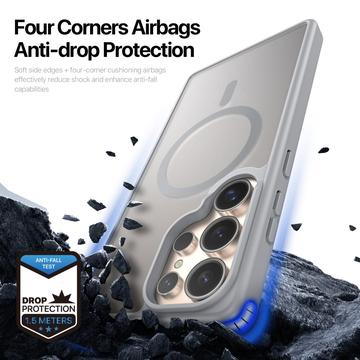 Samsung Galaxy S25 Ultra Dux Ducis Yind Hybrid Cover - MagSafe-kompatibel - Grå