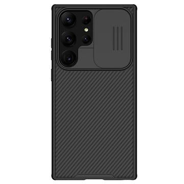 Samsung Galaxy S25 Ultra Nillkin CamShield Pro Hybrid Cover - Sort