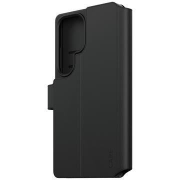Samsung Galaxy S25 Ultra PanzerGlass Care Feature Pung etui med stativ - Sort