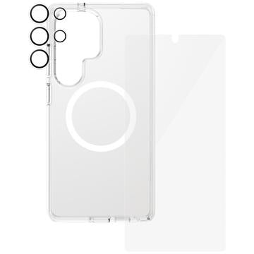 Samsung Galaxy S25 Ultra PanzerGlass Care Flagship 3-i-1-pakke - Klar