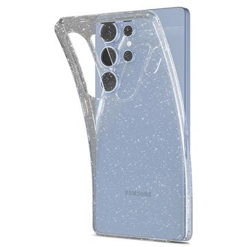 Samsung Galaxy S25 Ultra Spigen Liquid Crystal Glitter Cover - Gennemsigtig