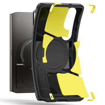 Samsung Galaxy S25 Ultra Spigen Tough Armor Mag Cover - Pistolmetal